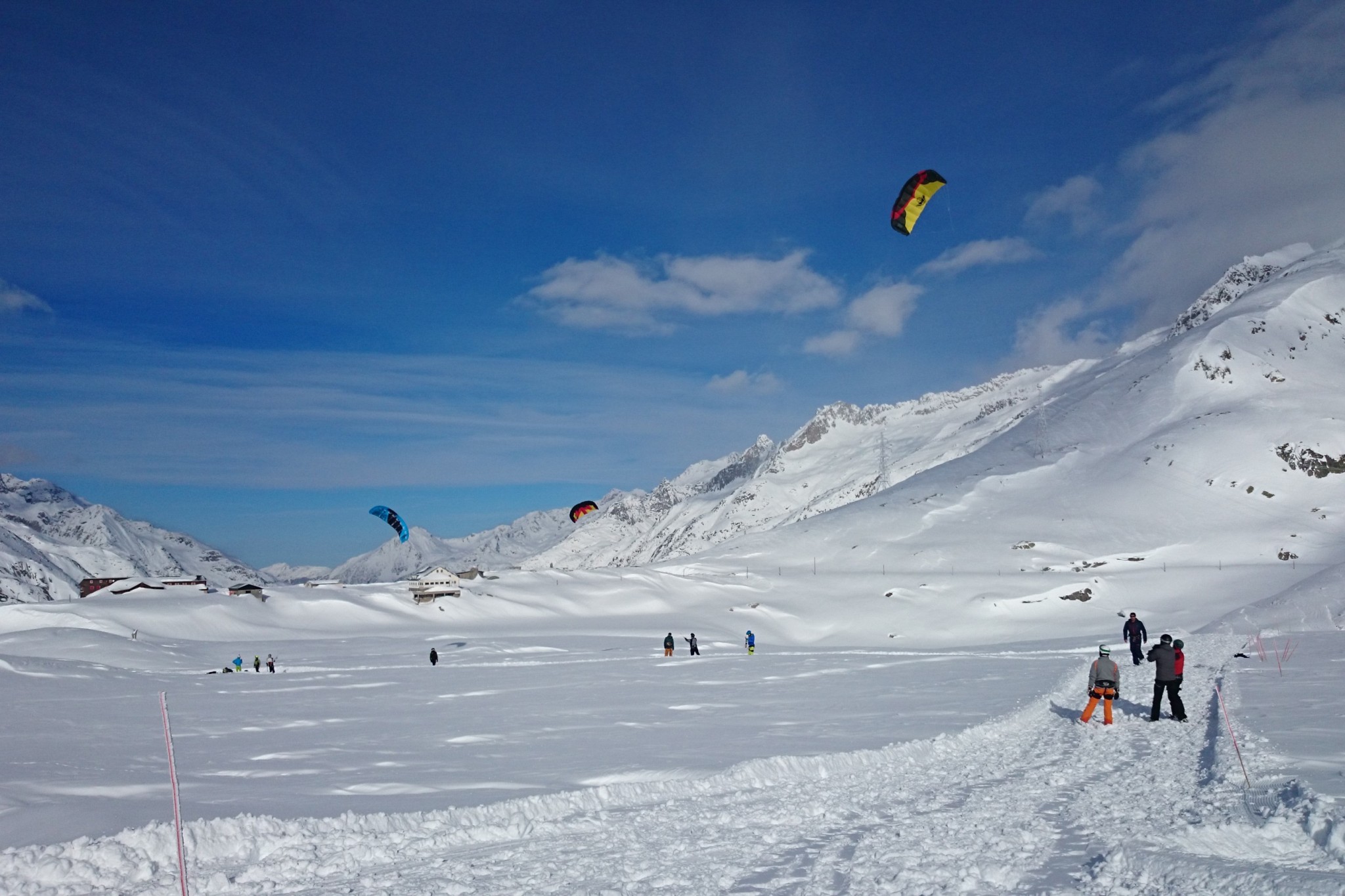 Snowkiting Holidays - The Big Blue Experience
